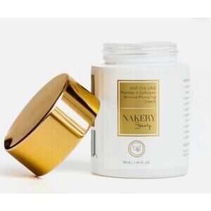 Nakery Beauty Skip the Line Peptide + Collagen Wrinkle Plumping Cream-NEW SEALED